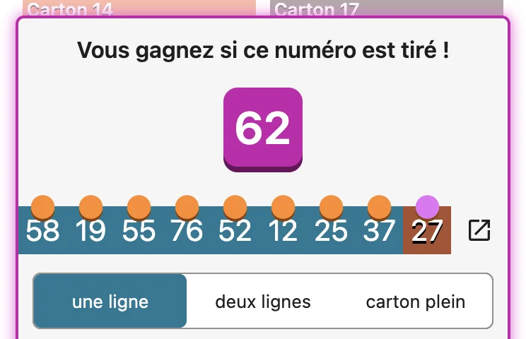 Système d'alertes intelligent pour signaler la proximité des quines
